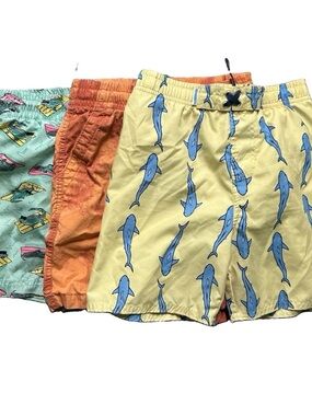 Boy’s Summer Swim Trunks Rugged Butts Gap Alligators Sharks Size Medium (8)
